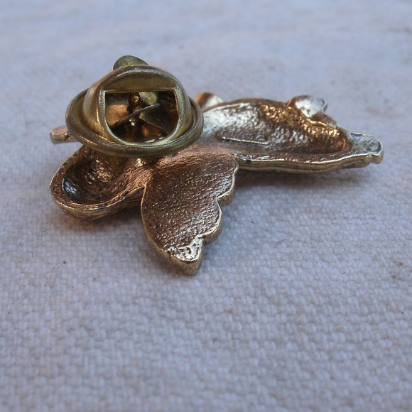 Vintage Angel With Horn Tack Style Pin - Picture 4 of 8